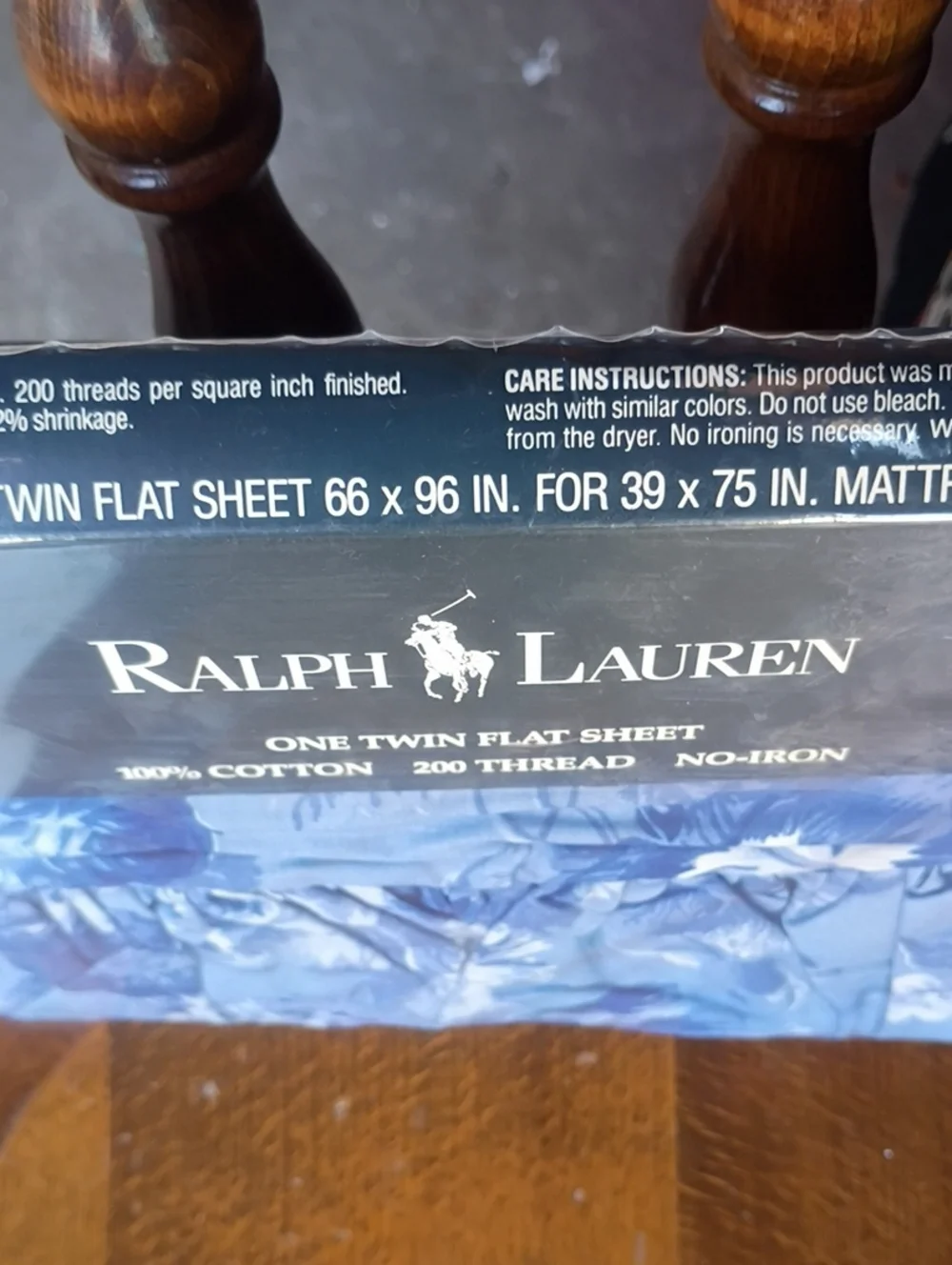 Ralph Lauren Twin Flat Sheet - Picture 2 of 4